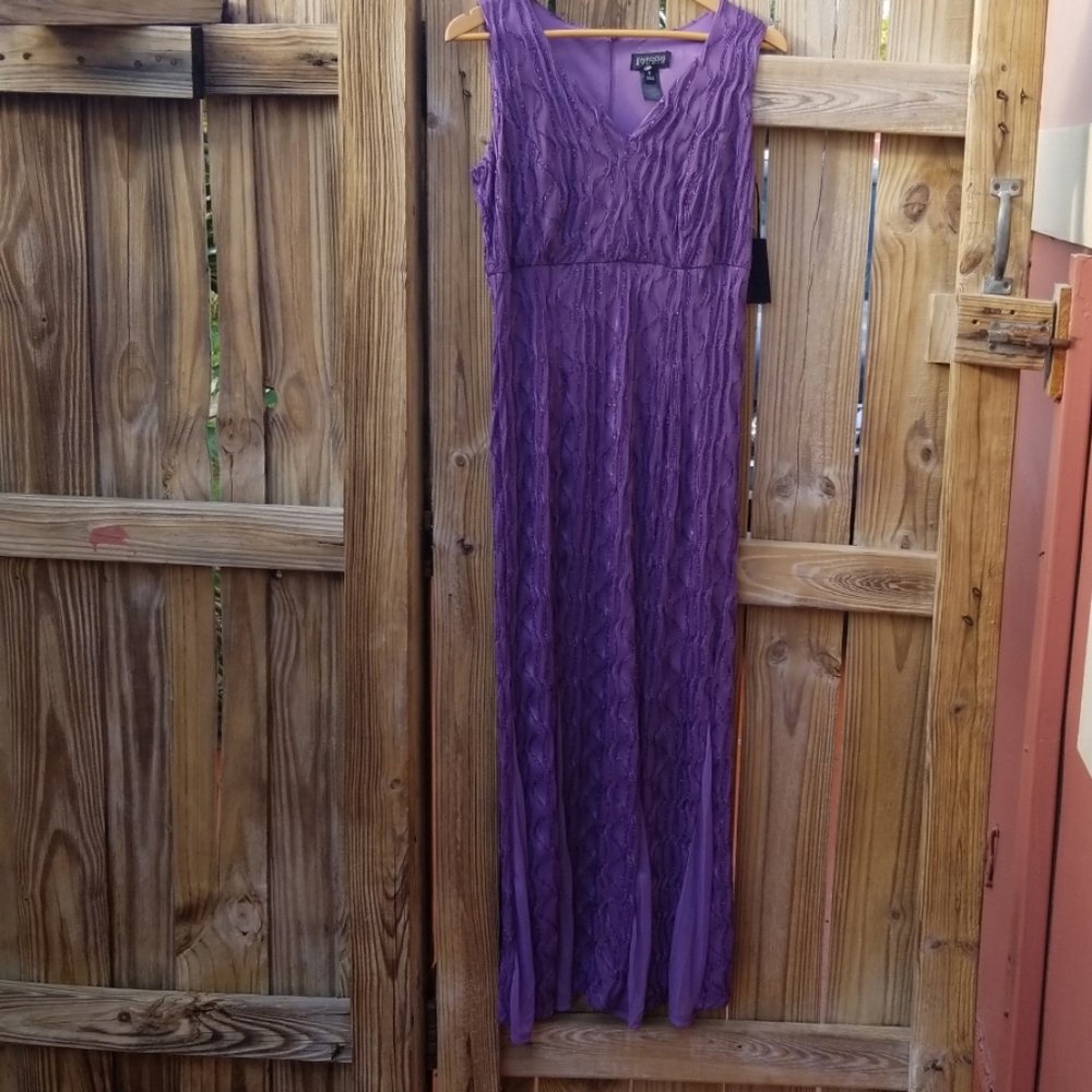 Perfectly Purple Prom Dress.